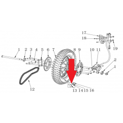 Washer - RFN Thunder Pro 110cc Dirt Bike