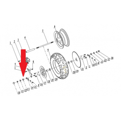 Washer (10 x 20 x 2mm) - 250w Monkey Bike