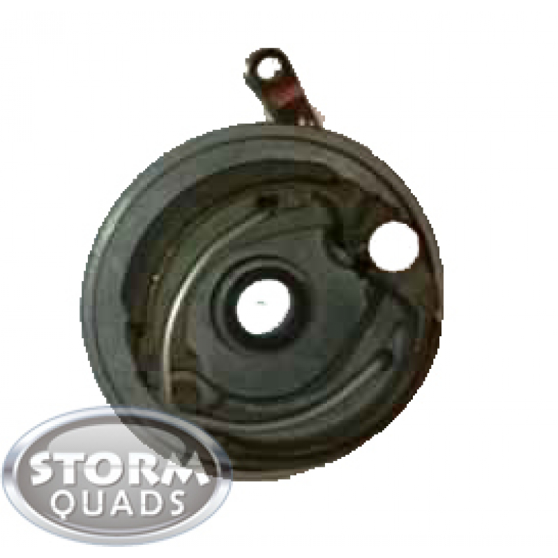 Wheel Hub Plate, Spring & Drum Brake Shoes