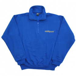 Wulfsport 1/4 Zipped Sweater - Blue
