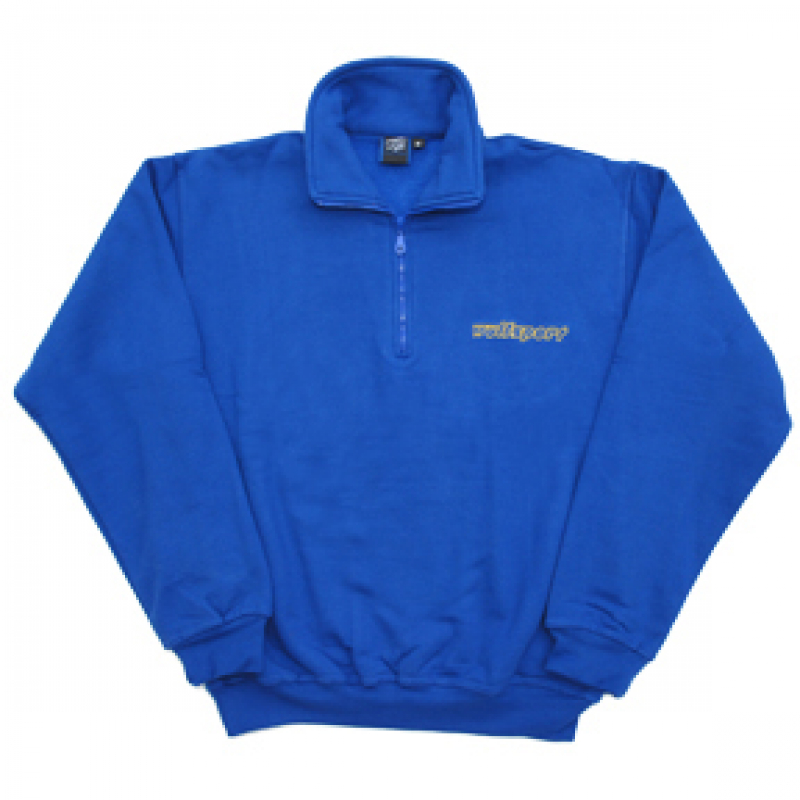 Wulfsport 1/4 Zipped Sweater - Blue