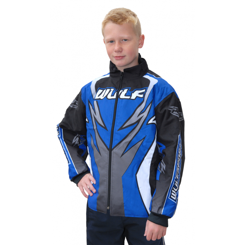 Wulfsport ATTACK Padded Fit Jacket- Blue 