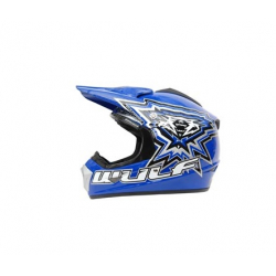 Wulfsport Cub Crossflite Helmet - Blue
