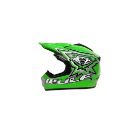 Wulfsport Cub Crossflite Helmet - Green