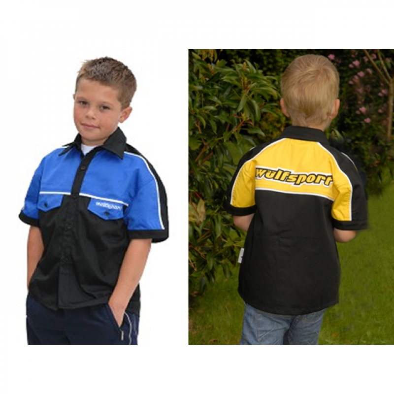 Wulfsport Cub Team Shirt - Blue & Yellow