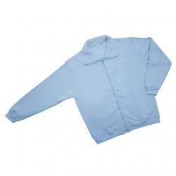 Wulfsport Full Zip Sweater - Light Blue
