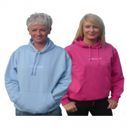 Wulfsport Hoody - Light Blue & Pink