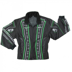 Wulfsport Libre  Motocross Ride Jacket - Black/Green