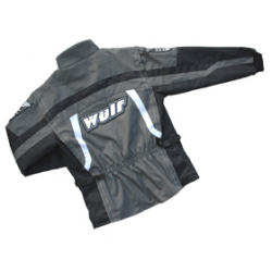 Wulfsport Track Jacket - Grey Black