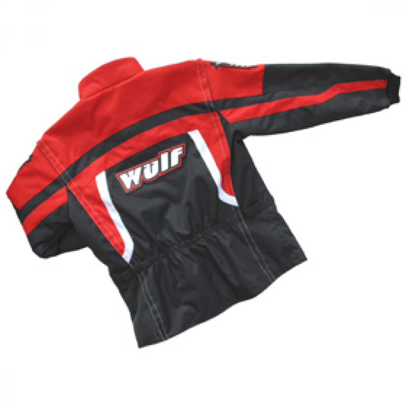 Wulfsport Track Jacket - Red Back
