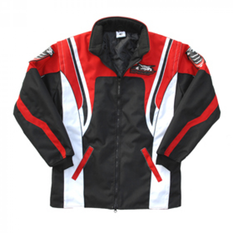 Wulfsport Track Jacket - Red Front