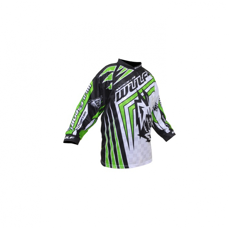 Wulfsport WSX-4 Cub Race Shirt - Green